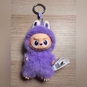 Labbubu “T” Purple Love Pin – Authentic 💜